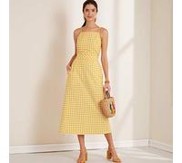 New Look UN6666A Sewing Pattern N6666Misses' Dress Schnittmuster N6666 Damenkleid, weiß, A (6-8-10-12-14-16-18)