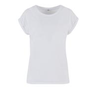 NEW MORNING STUDIOS Ladies Regular Extended Shoulder Tee M LILAC