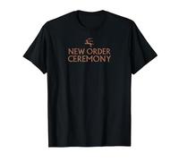 New Order Ceremony T-Shirt, Herren, Schwarz, M