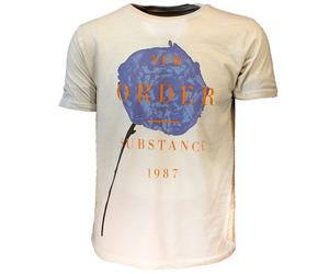 New Order Spring Substance 1987 T-Shirt - offizielles Merchandise S Grau