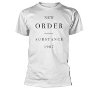 New Order Substance T-Shirt, weiß, XXL