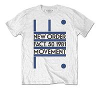 New Order - T-Shirt # Xl Unisex White # Movement