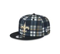 New Orleans Saints 2024 NFL Sideline Statement New Era 9FIFTY Snapback Cap Schwarz - ONE SIZE