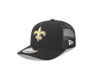 New Orleans Saints New Era 2025 NFL Team Collection 9SEVENTY Stretch Snap Trucker Cap Schwarz - ONE SIZE