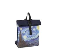 New Rebels Mart Art - Los Angeles Starry Night Rolltop Backpack Mini Royal Blue 27 x 8 x 33 cm UNISEX Erwachsene, Königsblau, 27x8x33cm, Casual