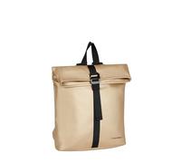 New Rebels Mart Los Angeles Wasserabweisender Rucksack - 7l Rolltop - Modische Tasche Für Jedes Abenteuer - Wasserabweisender Rucksack Unisex - Metallic Gold