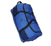 New Rebels Nevada Newark Blau 2 Rolls Reisetasche - 130L erweiterbare Tasche mit Tragegriffen Und Reißverschluss - 100% Polyester Material - Abnehmbarer Schultergurt - Wasserabweisende Tasche