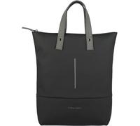 NEW REBELS - New-Rebels Matteo Trenton Griff-Rucksack & Shopper 10L mit langem Riemen Planenmaterial schwarz Schwarz