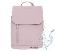 New Rebels Rucksack Damen Daley Fashion small Damenrucksack Mini Handtasche Plane 51.1312 + Schlüsseletui (Dusty Rose 13)