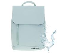 New Rebels Rucksack Damen Daley Fashion small Damenrucksack Mini Handtasche Plane 51.1312 + Schlüsseletui (Mint Grün 67)