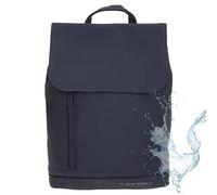 New Rebels Rucksack Damen Daley Fashion small Damenrucksack Mini Handtasche Plane 51.1312 + Schlüsseletui (Schwarz 00)