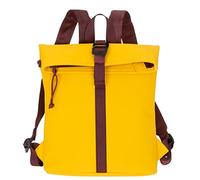 New Rebels Rucksack Damen Tim Fashion small Damenrucksack Mini Handtasche Plane + Schlüsseletui (Gelb 07)