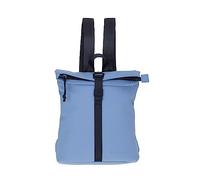 New Rebels Rucksack Damen Tim Fashion small Damenrucksack Mini Handtasche Plane + Schlüsseletui (Hellblau Schwarz 1255 28)