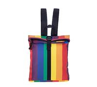 New Rebels Rucksack Damen Tim Fashion small Damenrucksack Mini Handtasche Plane + Schlüsseletui (Rainbow Color 1320 88)