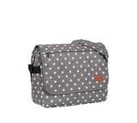 New Rebels ® Star26 - Medium A5 Umhängetasche Mit Überschlag - Mit Stars - Anthrazit