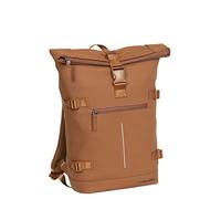 New Rebels Unisex-Erwachsene William-Riverside Backpack Rolltop 17L Rucksack, Cognac, 29x13x45cm