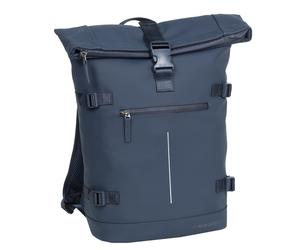 New Rebels William Laptop Rucksack - 15,6" Laptopfach - blau