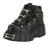 New Rock 106-s1, Damen Stiefeletten, schwarz, EU 37 / 4 UK