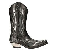 New Rock 7921 Men's Flame Western Cowboy Boots