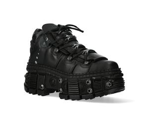 New Rock Goth Leder Stiefeletten-WALL106-S25 EU42