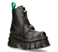 New Rock - New Mili 083 VS2 Black - Girl Schuhe Schwarz EU 38