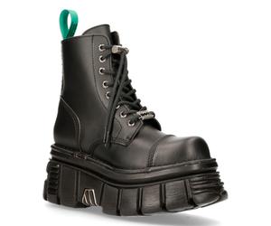 New Rock Kampfplattformstiefel aus veganem Leder - TANKMILI083-VS2 EU 38