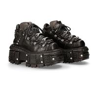 New Rock Milo Stiefelletten/Boots Herren Schwarz - 43 - Boots