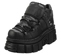 New Rock M106n-s52 Damen Schuhe Plattform Black - 39 EU