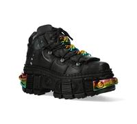 New Rock Plateau-Lederstiefeletten-WALL106-S23 US 39