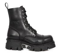 New Rock Unisex M.newmili083-s19 Militärstiefel, schwarz001, 40 EU