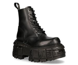 New Rock Unisex Military Techno Plateaustiefel - M-MILI084N-S5 EU 37
