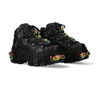 new rock Wall 106 Derby-Schuhe & Richelieu Herren Schwarz Derby-Schuhe