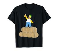 NEW The Simpsons St. Patrick's Day Homer Duff Beer Barrels T-Shirt