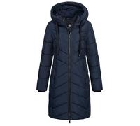 NEW VIEW Damen Winterjacke Steppmantel mit Kapuze L60421FC00 Navy (Dark Sapphire) XXL