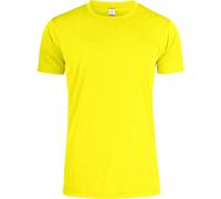 Clique Herren Basic Active Tee T-Shirt, Sichtbarkeit Gelb, XXX-Large