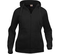 CLIQUE Basic Kapuzenjacke Damen 99 - schwarz S