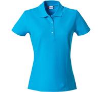 Clique - Poloshirt für Damen (L) (Türkis)