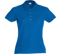 Clique Poloshirt Basic Polo Damen NEU Royalblau Größe M