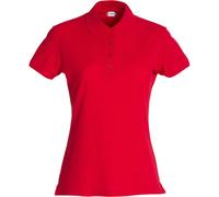 Clique Poloshirt Damen Rot XL