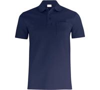 Clique Unisex Basic Polo W. Pocket Polohemd, Dunkle Marine, X-Large
