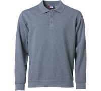 New Wave Basic Poloshirt Langarm | grau | Herren | 3XL | 021032-95 3XL