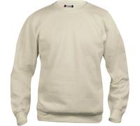 CLIQUE Basic Roundneck Sweatshirt 815 - helles beige S