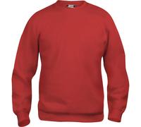 CLIQUE Basic Roundneck Sweatshirt 35 - rot S