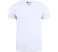 New Wave Basic-T V-neck | weiß | Herren | 4XL | 029035-00 4XL