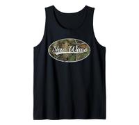 New Wave Camo Vintage Throwback Classic Aesthetic Tank Top