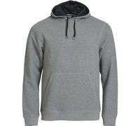 CLIQUE Classic Hoodie Herren 95 - grau meliert M
