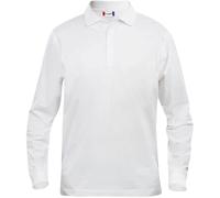 CLIQUE Classic Lincoln langarm Poloshirt Herren 00 - weiß XXL