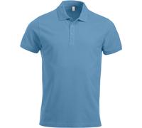 CliQue Herren Classic Lincoln Polo Polohemd, Blau (hellblau), XXL