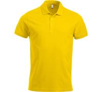CliQue Herren Classic Lincoln Polo Polohemd, Zitronengelb, M