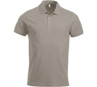 CliQue Herren Classic Lincoln Polo Polohemd, Grau (Silber), L